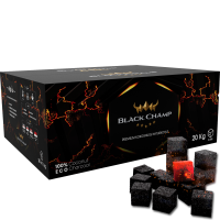 26 mm | Black Champ | Shisha Kohle | 10 kg