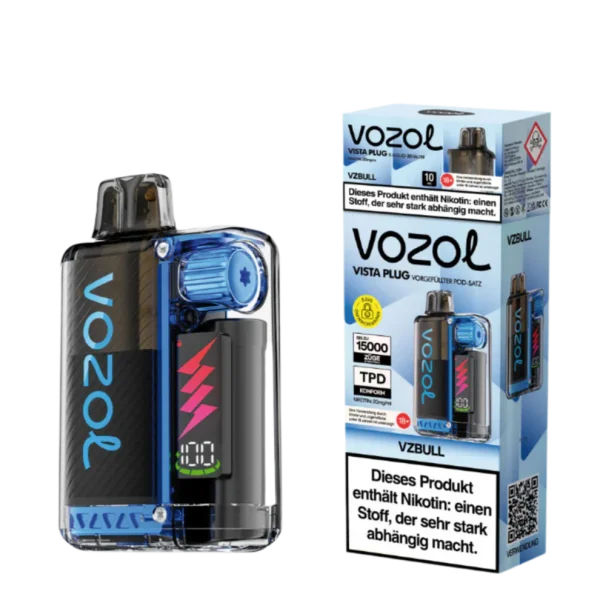 Vozol | Vista Plug 15K (TPD) | VZBULL | 20mg Nikotin