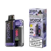 Vozol | Vista Plug 15K (TPD) | GRAPE ICE | 20mg Nikotin
