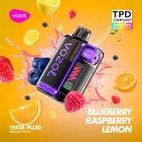 Vozol | Vista Plug 15K (TPD) | BLUEBERRY RASPBERRY LEMON | 20mg Nikotin